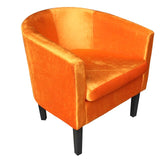 Panana Fabric /PU Leather/ Velvet Tub Chair Armchair Livingroom Dining Room Office Coffee Lounge Chairs Fast delivery