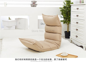 Lazy sofa single folding bedroom sofa creative tatami minimalist modern lounge chair living room