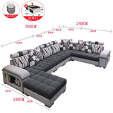 Furniture Factory Provided Living Room Sofas/Fabric Sofa Bed Royal Sofa