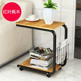 tea table side end table for office coffee table magazine shelf small table movable living room bedroom furniture