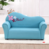 Hot Children Baby Seat Sofa High Quality Cartoon PU Chairs Living Room Sofas Couch For Double 4 Colors 83X37X50cm pink