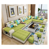 living room furniture modern fabric sofa European sectional sofa set 1903