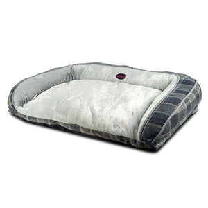 Sofa bed for dogs or cats "Greys Plaid"