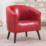 Diyou Fabric Single Sofa Leisure Balcony Small Sofa Leather Living Room Home Room Internet Cafe Computer Sofa Chair