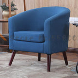 Diyou Fabric Single Sofa Leisure Balcony Small Sofa Leather Living Room Home Room Internet Cafe Computer Sofa Chair