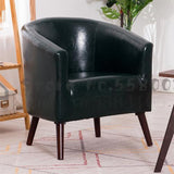 Diyou Fabric Single Sofa Leisure Balcony Small Sofa Leather Living Room Home Room Internet Cafe Computer Sofa Chair