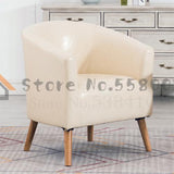 Diyou Fabric Single Sofa Leisure Balcony Small Sofa Leather Living Room Home Room Internet Cafe Computer Sofa Chair