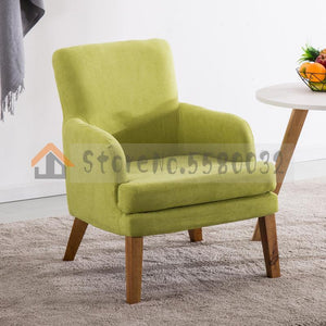 Creative Lazy Nordic Single Sofa Chair Balcony Small Sofa Mini Modern Minimalist Bedroom Small Apartment Lounge Chair