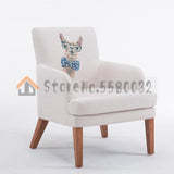 Creative Lazy Nordic Single Sofa Chair Balcony Small Sofa Mini Modern Minimalist Bedroom Small Apartment Lounge Chair