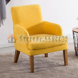 Creative Lazy Nordic Single Sofa Chair Balcony Small Sofa Mini Modern Minimalist Bedroom Small Apartment Lounge Chair