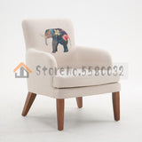 Creative Lazy Nordic Single Sofa Chair Balcony Small Sofa Mini Modern Minimalist Bedroom Small Apartment Lounge Chair