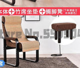 Lazy couch single foldable bedroom computer small sofa feeding lounge chair home balcony casual old chair