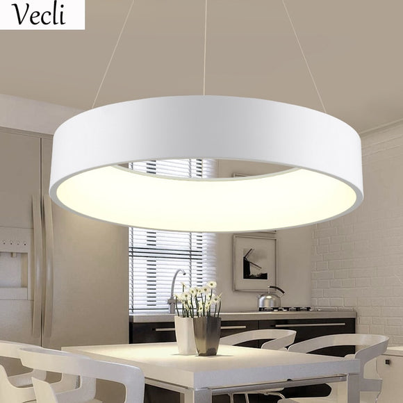 45cm round led lamp restaurant living room hotel hall office dining room Chandelier hanging light pendant lamp household suspend