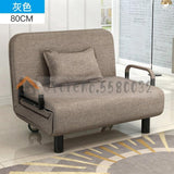 Small Apartment Lazy Sofa Multifunctional Fabric Sofa Bed Folding Living Room Double Simple Modern Office Lunch Break