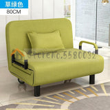 Small Apartment Lazy Sofa Multifunctional Fabric Sofa Bed Folding Living Room Double Simple Modern Office Lunch Break